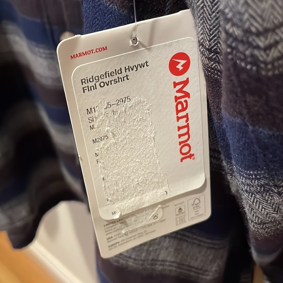 COPY - Marmot Ridgefield Hvywt Flannel Size XL Shirt, NWOT - Picture 10 of 16